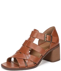 Vionic Marcella Leather Strappy Dress Sandals
