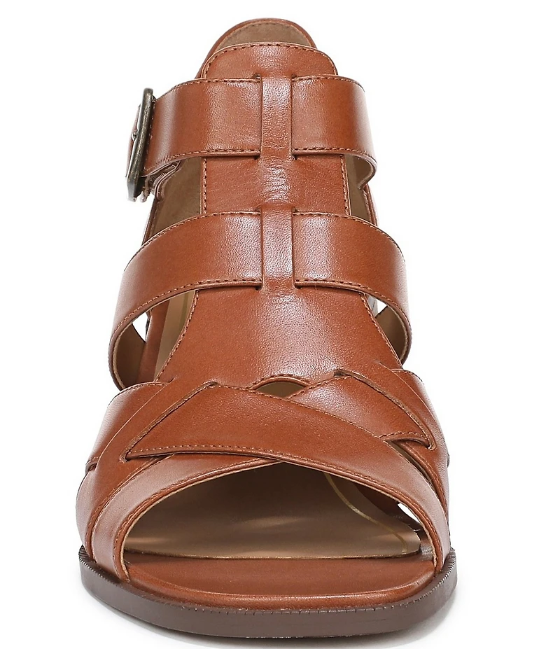 Vionic Marcella Leather Strappy Dress Sandals
