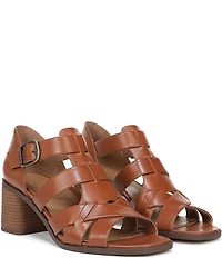 Vionic Marcella Leather Strappy Dress Sandals
