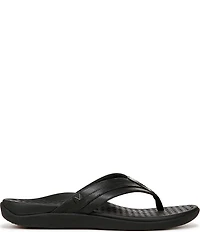 Vionic Men's Tide II Leather Toe Post Sandals