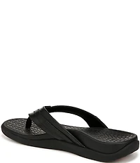 Vionic Men's Tide II Leather Toe Post Sandals