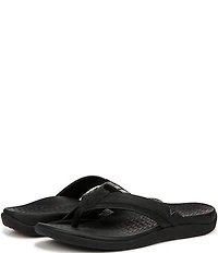 Vionic Men's Tide II Leather Toe Post Sandals