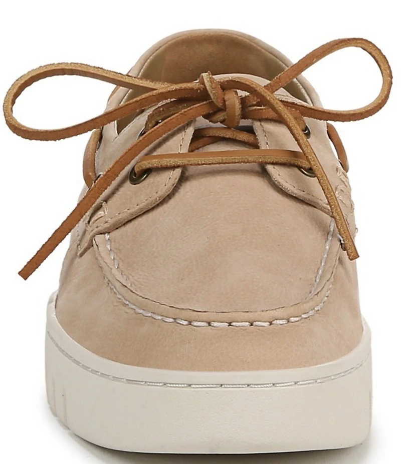 Vionic Men's Uptown Boat Nubuck Suede Slip On Boat Shoes