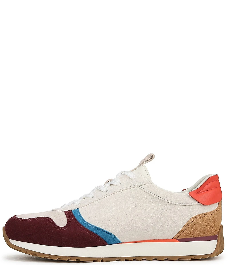 Vionic Monarch Court Inspired Suede Lace Up Sneakers