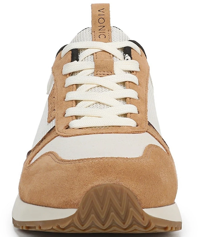 Vionic Monarch Court Inspired Leopard Lace Up Sneakers