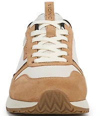 Vionic Monarch Court Inspired Leopard Lace Up Sneakers