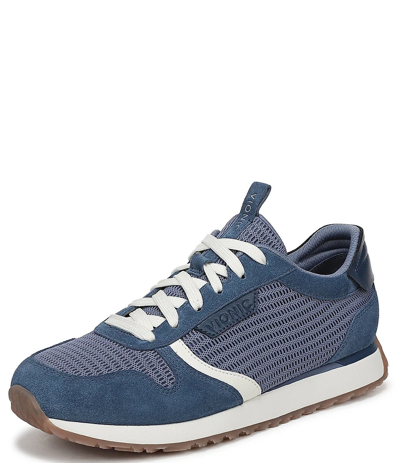 Vionic Monarch Court Inspired Mesh Lace Up Sneakers