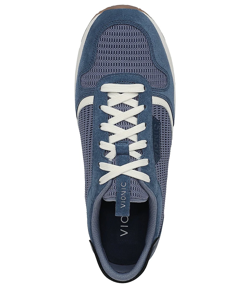Vionic Monarch Court Inspired Mesh Lace Up Sneakers