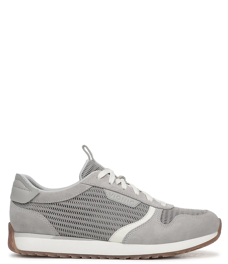 Vionic Monarch Court Inspired Mesh Lace Up Sneakers