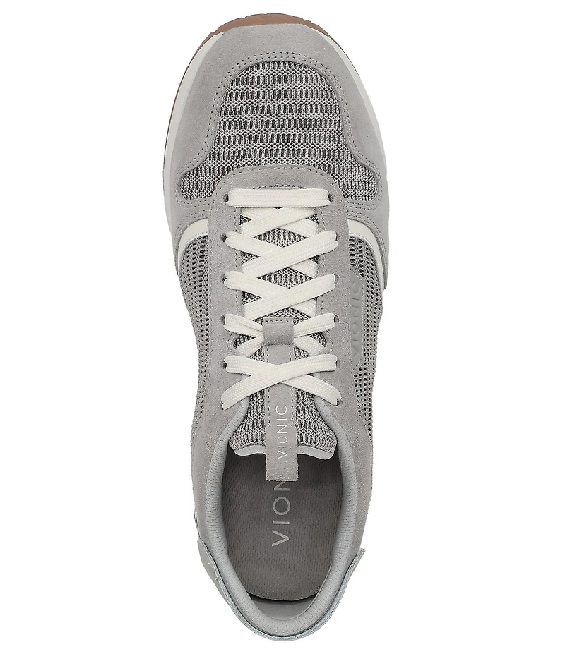 Vionic Monarch Court Inspired Mesh Lace Up Sneakers