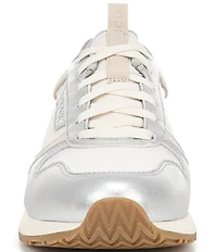 Vionic Monarch Court Inspired Mixed Material Lace Up Sneakers