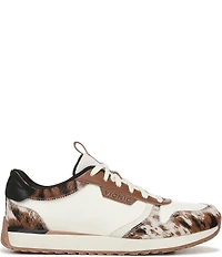 Vionic Monarch Cow Print Lace Up Sneakers