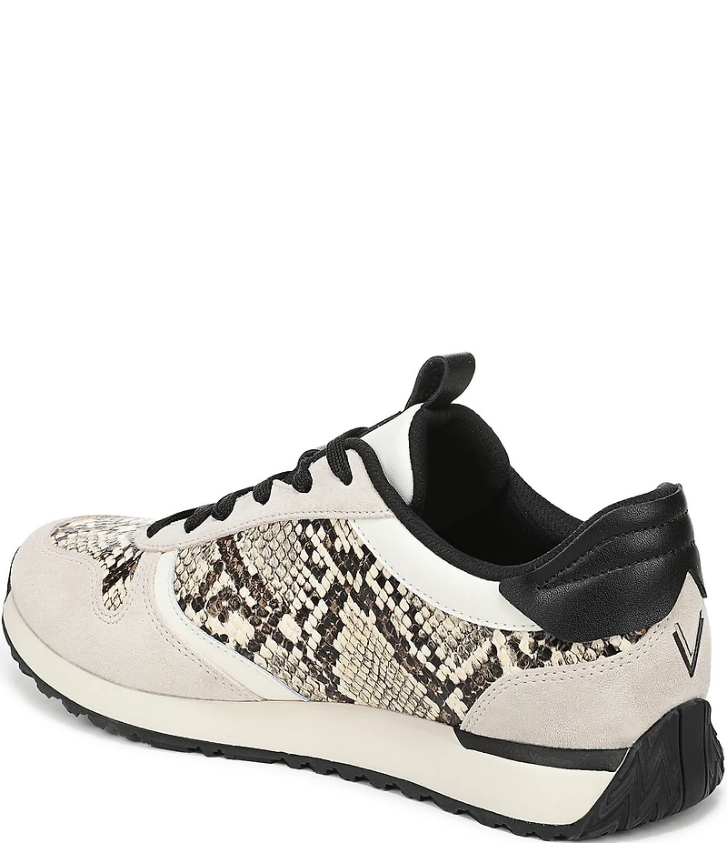 Vionic Monarch Snake Print Lace Up Sneakers