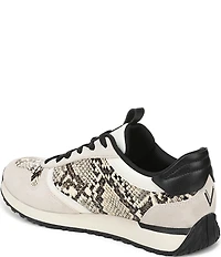 Vionic Monarch Snake Print Lace Up Sneakers
