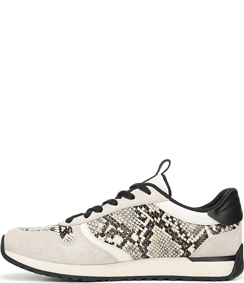 Vionic Monarch Snake Print Lace Up Sneakers
