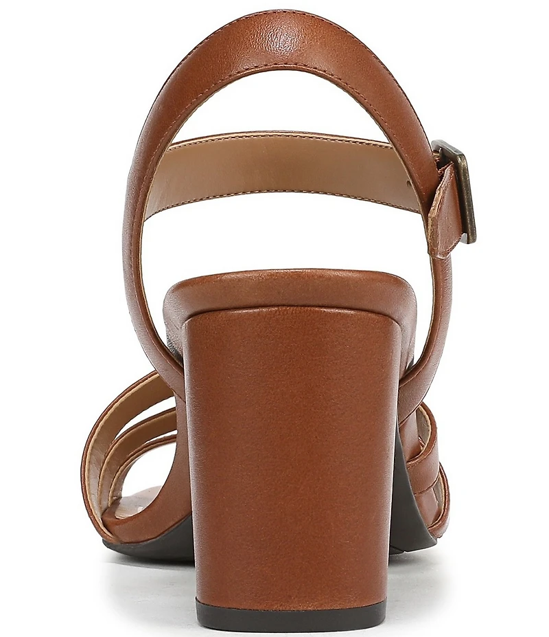 Vionic Nora Leather Strappy Dress Sandals