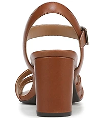 Vionic Nora Leather Strappy Dress Sandals
