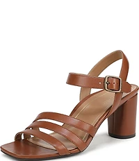 Vionic Nora Leather Strappy Dress Sandals
