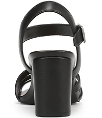 Vionic Nora Leather Strappy Dress Sandals