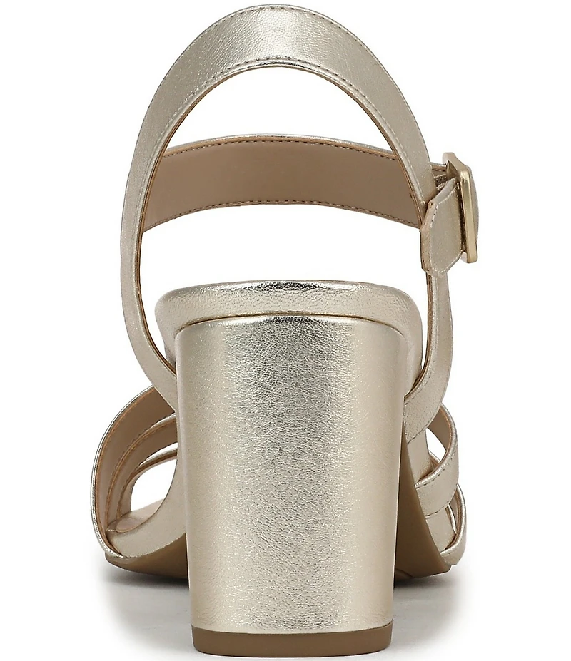 Vionic Nora Leather Strappy Dress Sandals