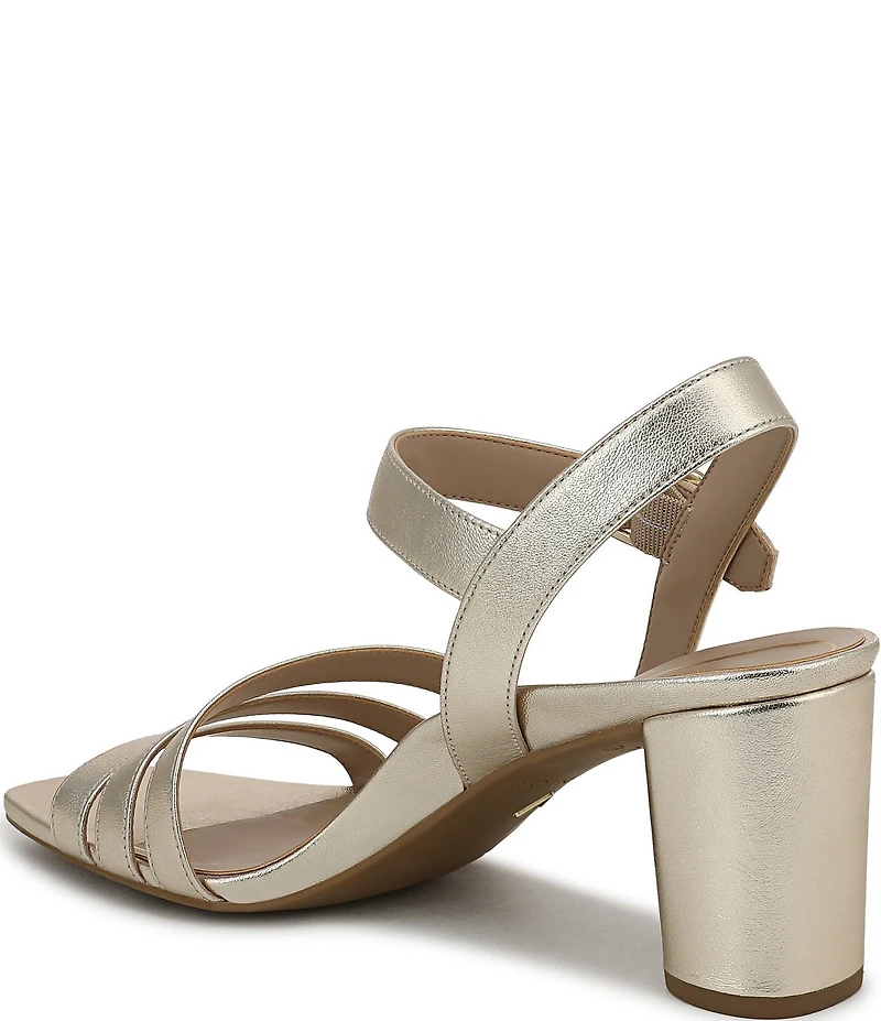 Vionic Nora Leather Strappy Dress Sandals