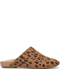 Vionic Opal Leopard Print Calf Hair Mules