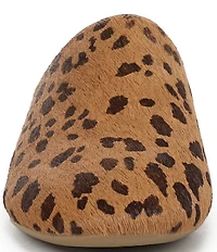 Vionic Opal Leopard Print Calf Hair Mules