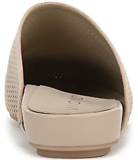 Vionic Opal Perforated Suede Mules