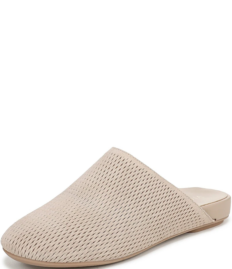 Vionic Opal Perforated Suede Mules
