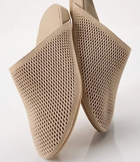 Vionic Opal Perforated Suede Mules