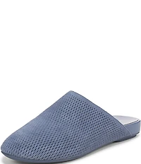 Vionic Opal Perforated Suede Mules