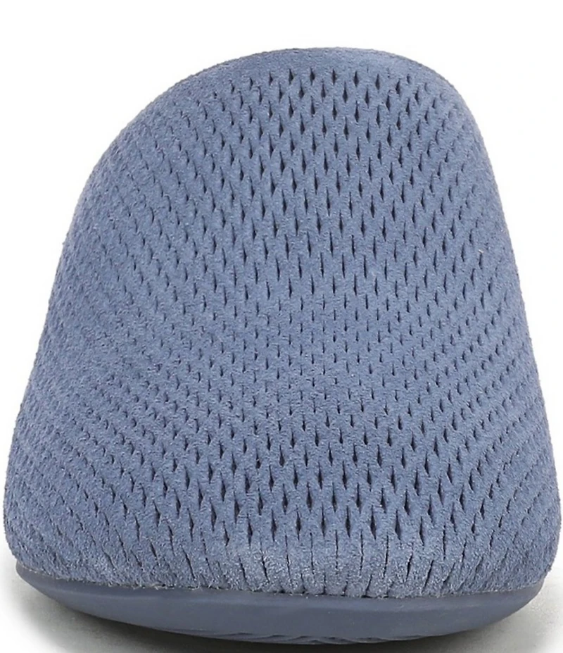 Vionic Opal Perforated Suede Mules