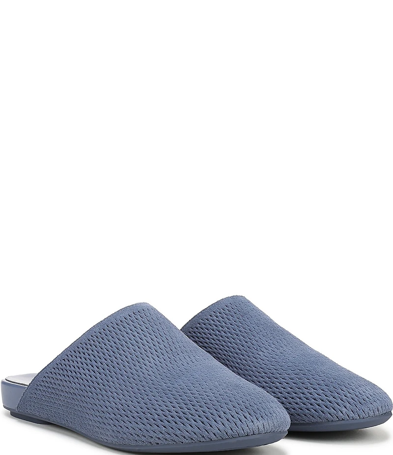 Vionic Opal Perforated Suede Mules