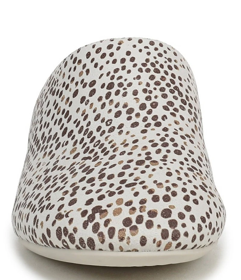 Vionic Opal Spotted Suede Mules