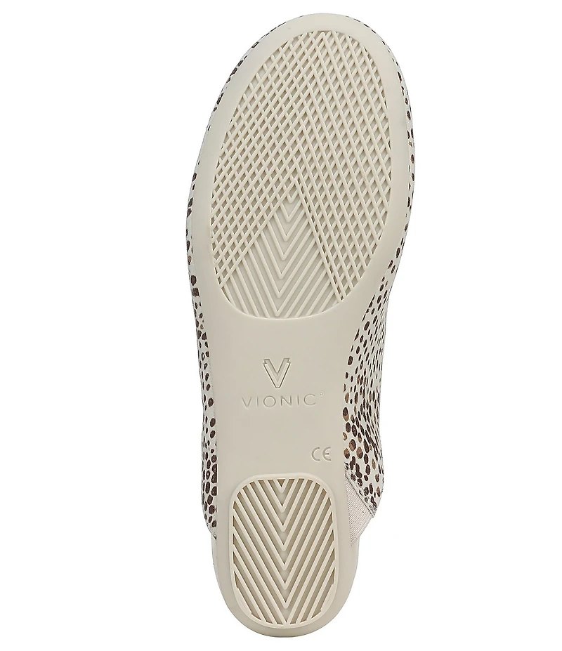 Vionic Opal Spotted Suede Mules