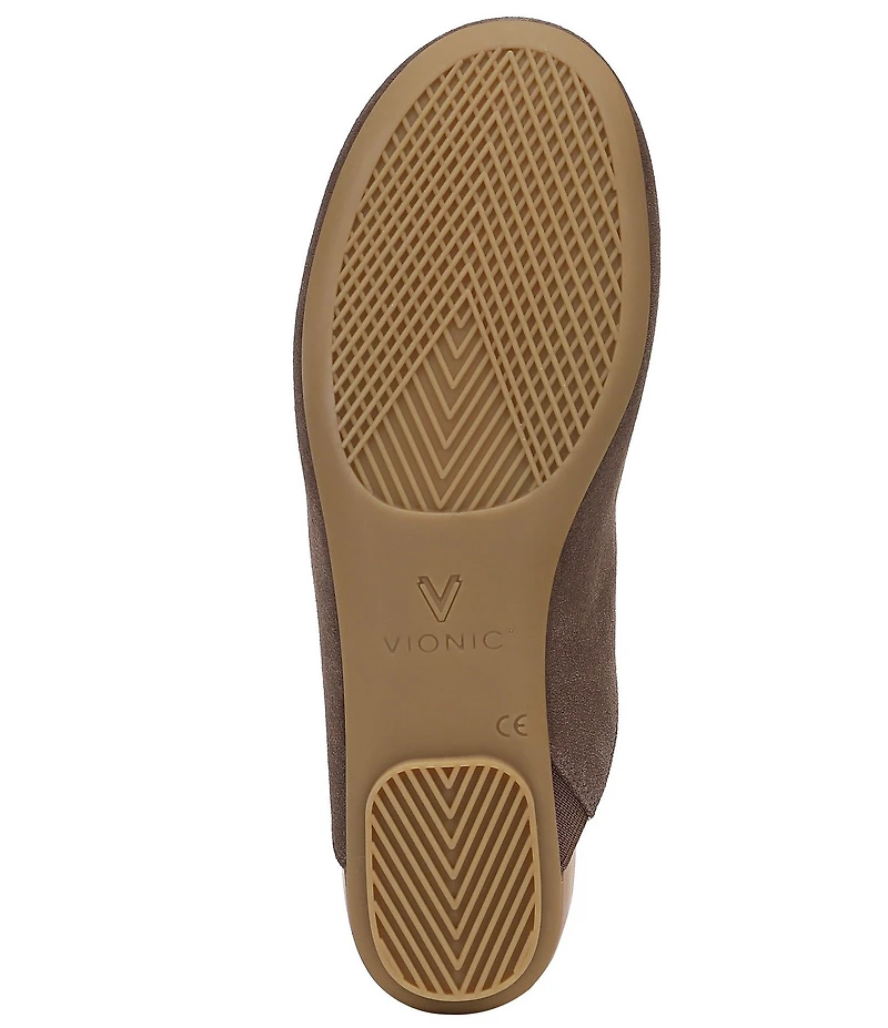 Vionic Opal Suede Mules