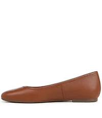 Vionic Orinda Leather Ballet Flats
