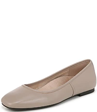 Vionic Orinda Leather Ballet Flats