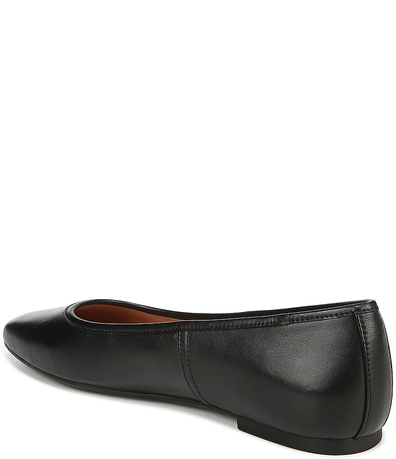 Vionic Orinda Leather Ballet Flats