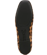 Vionic Orinda Leopard Print Suede Ballet Flats