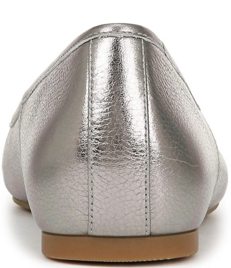 Vionic Orinda Metallic Leather Ballet Flats