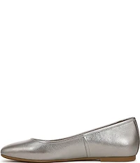 Vionic Orinda Metallic Leather Ballet Flats
