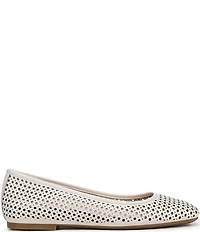 Vionic Orinda Perforated Leather Ballet Flats