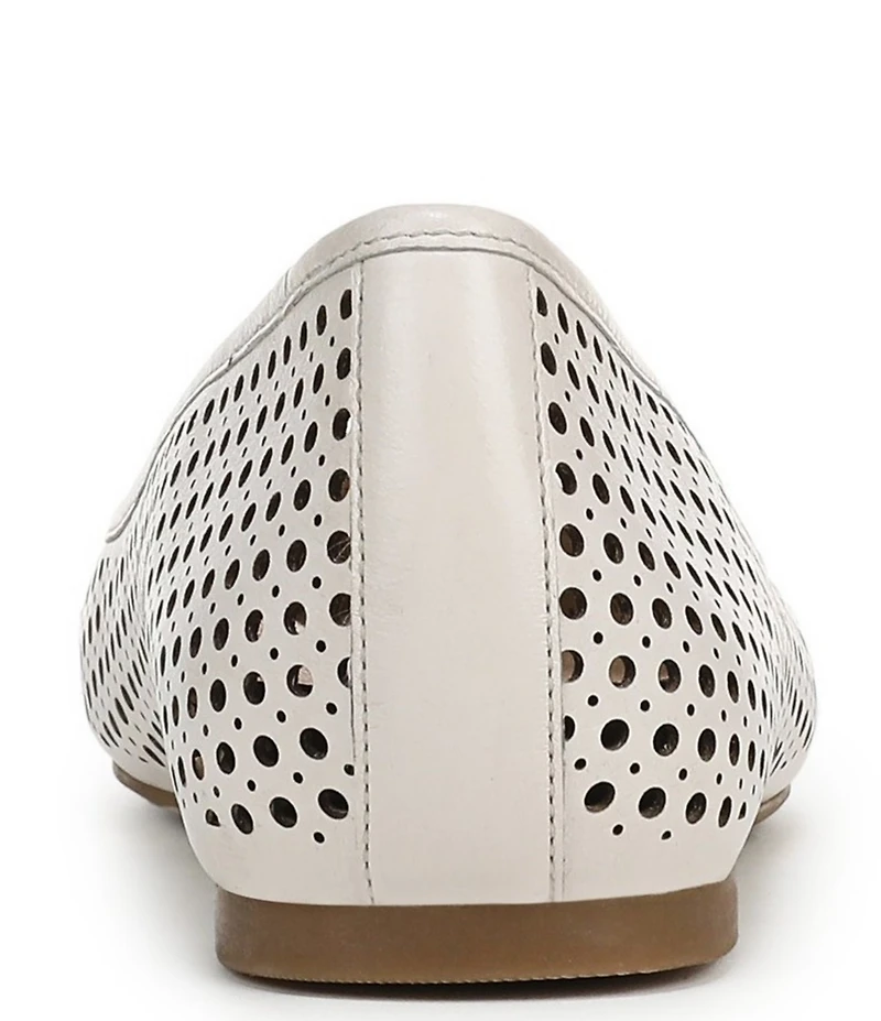 Vionic Orinda Perforated Leather Ballet Flats