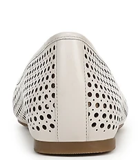 Vionic Orinda Perforated Leather Ballet Flats