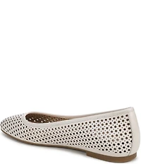 Vionic Orinda Perforated Leather Ballet Flats