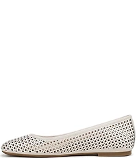 Vionic Orinda Perforated Leather Ballet Flats