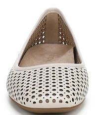 Vionic Orinda Perforated Leather Ballet Flats