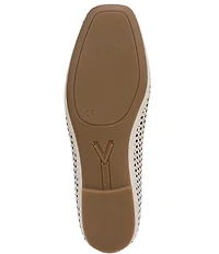 Vionic Orinda Perforated Leather Ballet Flats