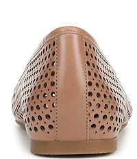 Vionic Orinda Perforated Leather Ballet Flats
